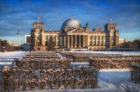 Reichstag im Winter 1 - Thomas_Bechtle_Fotograf